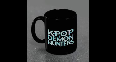 KPop Demon Hunters KPop Logo Unisex Kop - zwart - Standard