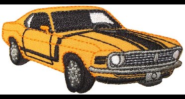 Appl. Antiek Auto Geel - Prym