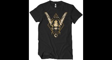 DC Comics Hawkman Big Tall T-Shirt WB-1-BLAD006-H44-16 Black-3XL