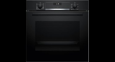 Bosch HBG537BB4 - Serie 6 - Oven - Inbouwoven - 71 L - 60 cm x 60 cm - Zwart - Air Fry-functie met bakplaat: voor perfect gefrituurde gerechten, zoals groente en frietjes