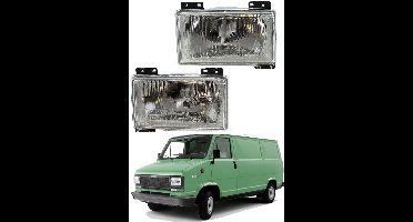 Koplampenset Fiat Ducato / Peugeot J5 / Citroën C25 (1982-1994) – Links & Rechts |H4 Fitting | E-keurmerk