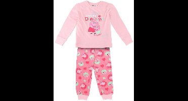 Peppa Pig Pyjama Meisjes – Roze Kinderpyjama – Comfortabele Slaapkleding
