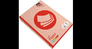 Kopieerpapier quantore colour a4 80gr zalm