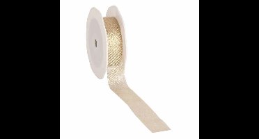 Luxury Cut Edge Goud - 25 mm / 25mtr.