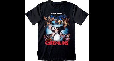 Gremlins Retro Poster Style T-Shirt GR108708TSB Black-2XL
