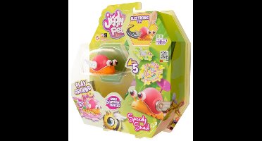 Jiggly Pets Bugs Oranje Robot Slak - Interactief speelgoed vanaf 4 jaar