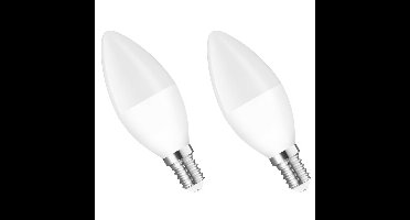 Spectrum Smart LED Lamp E14 5W - 230V - 410 Lumen - 2700/6500K - Wi-Fi Smart LED - 2 stuks