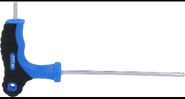 BRILLIANT TOOLS T-handgreep kogelkop inbussleutels 3,0 x 100 mm -...