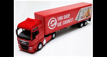 Welly MAN TGX XXL Vrachtwagen Speelgoed - Schaal 1:64