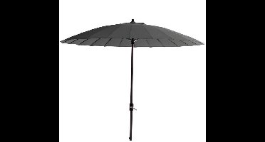 Garden Impressions - Parasol Manilla - Ø250 cm - Donker grijs