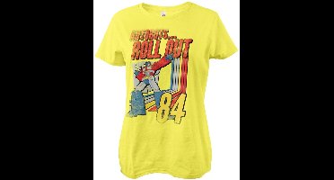 Transformers Autobots - Roll Out Girly Tee Damen T-Shirt Yellow-S