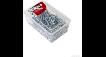 Deltafix spijkers 1,0 x 15 mm - verzinkt - platte kop - 200 gram