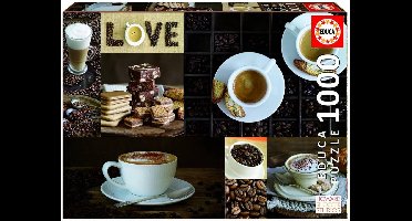Legpuzzel - 1000 stukjes - Koffie - Educa Puzzel