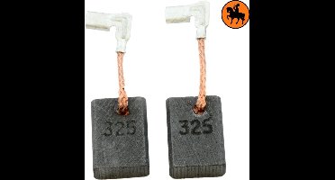Koolborstelset voor Makita Hamer HR2350 - 5x11x15,5mm