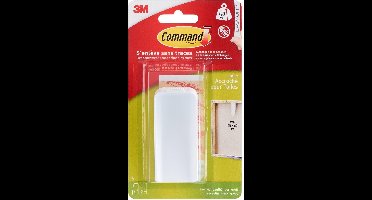 3M Command-ophanging met canvas (l x b x h) 85 x 37 x 18 mm Wit Inhoud: 1 stuk(s)