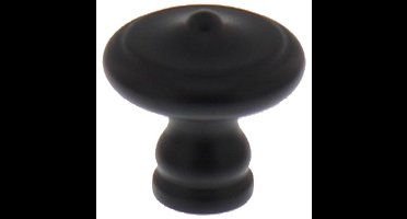 Intersteel Meubelknop ø 25 mm smeedijzer zwart