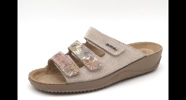 Rohde Suede Dames Slipper - Beige - 42