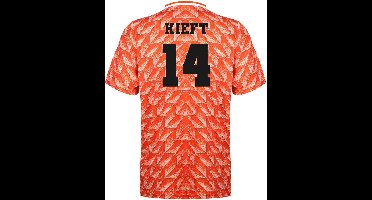 EK 88 Voetbalshirt Kieft - Nederlands Elftal - Oranje shirt - Nederlands Elftal Shirt - Voetbalshirts Kinderen - Jongens en Meisjes - Sportshirts - Volwassenen - Heren en Dames - Maat M