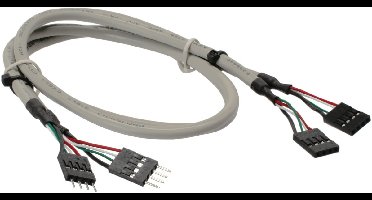 Pin Header USB2.0 verlengkabel - 0,60 meter