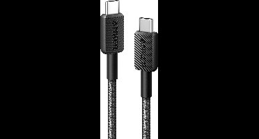 Anker 322 (60W) Gevlochten USB-C naar USB-C Kabel 3M Zwart
