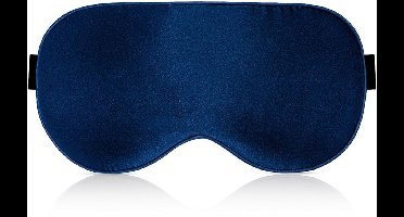 ApexArte® Oogmasker Slaap - Slaapmasker Vrouwen & Mannen - Extra Zacht - Blauw