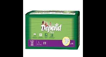 Depend Flex Super Plus incontinentie - Large
