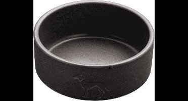 Keramische Voerbak Antraciet 2500 ml, Ø: 21,5 cm