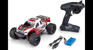 ApexArte® RC Auto Volwassenen - Bestuurbare Auto voor Buiten - Offroad - Rood en Wit