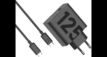 Motorola TurboPower 125W lader - met USB Type-C Kabel - Zwart