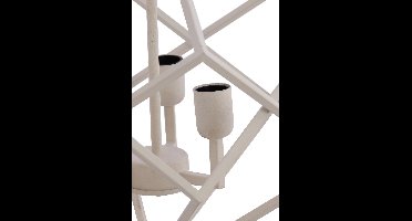 Light & Living - Hanglamp DRIZELLA - Ø46x56cm - Wit