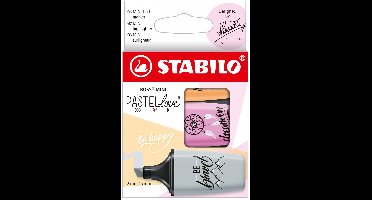 STABILO BOSS MINI - Markeerstift - Pastellove Edition - Etui 3 Kleuren