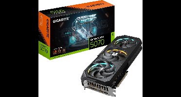 GIGABYTE NVIDIA GeForce RTX 5070 GAMING OC 12G - Videokaart - 12GB - GDDR7 - PCIe 5.0 - 1x HDMI 2.1 - 3x DisplayPort 2.1