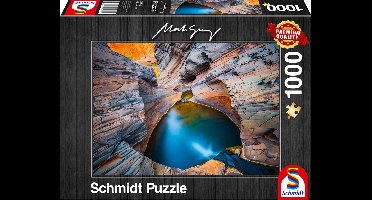 Schmidt Spiele Indigo Contourpuzzel 1000 stuk(s) Liggend