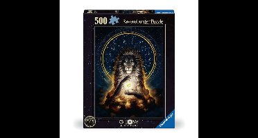 Ravensburger puzzel leeuw Glow in the Dark 500 stukjes volwassenen.