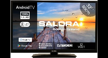 Salora MOBILE32TV - 32 Inch tv - Smart TV - 12 volt stekker