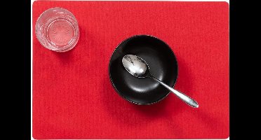 Placemats Uni rood