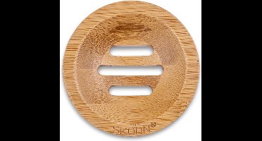 Skoon Bamboe Solid Bar (zeep)Houder Rond