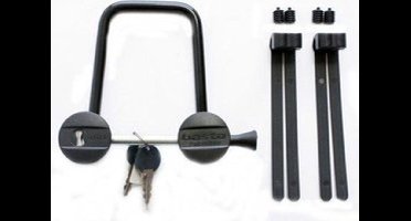 Boosterslot axa click-3 antraciet + flex mount