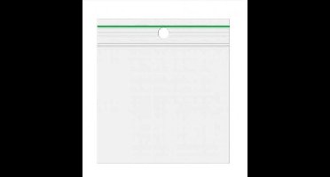 Gripzakken 16x25cm PE 50 micron (1.000 stuks) | ziplock | gripzak