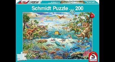 Schmidt - Legpuzzel - Ontdek de dinosaurussen - 200 stukjes - Kinderen - vanaf 8 jaar