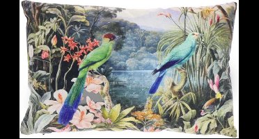 Unique Living - Sierkussen Winter tropical Dessin 2 -40x60cm