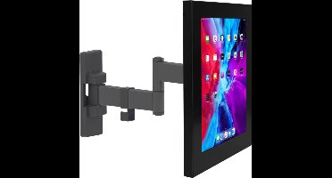 Flexibele tablet wandhouder 265 mm Securo XL voor 13-16 inch tablets - zwart