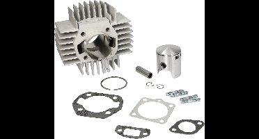 Power1 70cc Cilinder Puch Maxi - 6 poorts - aluminium - 45mm - 12mm