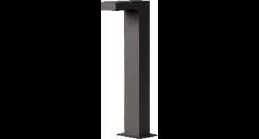 Lucide TEXAS - Sokkellamp - LED - 1x8W 3000K - IP54 - Antraciet