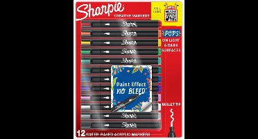 Sharpie Creative Bullet Tip Markers 12 stuks - verfstiften - 2196905