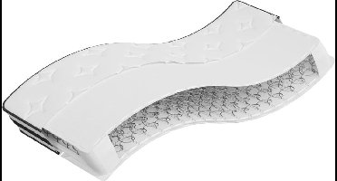 vidaXL - Binnenveringmatras - middelhard - 70x200 - cm