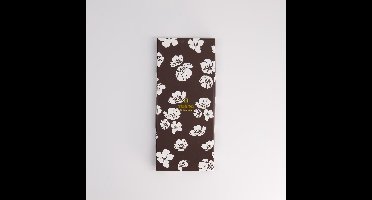 Tokyo Design Studio - Chopstick - Cadeauset/5 - Houten - Zwart - Witte Bloem