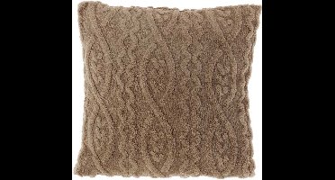 Unique Living - Sierkussen Pleun Taupe -45x45cm
