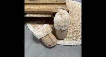 Cozy pantoffels beige 40 / Beige
