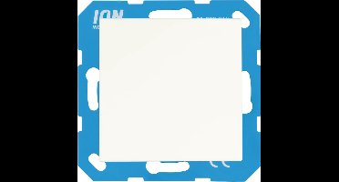 ION industries blindplaat - E1 alpin wit mat (21.302.015)